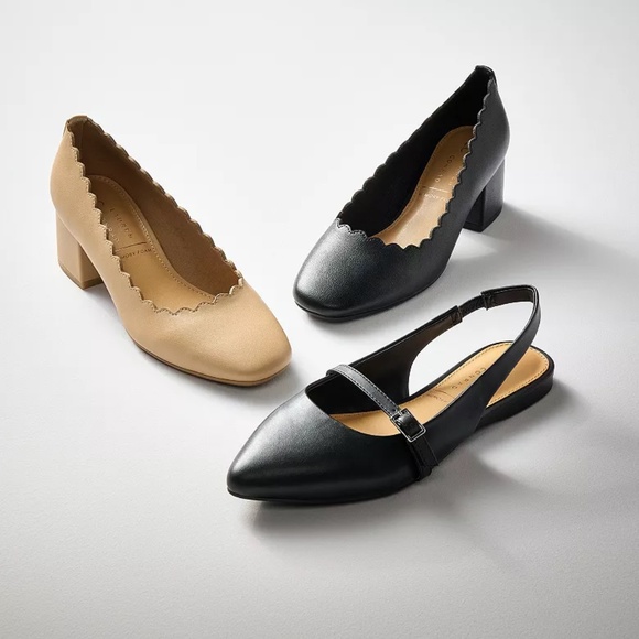 NEW LC Lauren Conrad Danyelle Women's Ballet Flats 11 BLACK - Picture 6 of 6